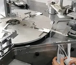 F-910 Automatic Hang Tag Stringing Machine