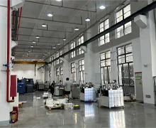 Assembly line for stringing machines and eyeleting machines