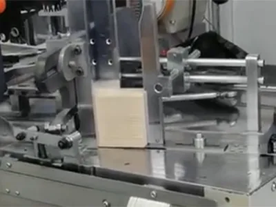 Card positioning and feeding section