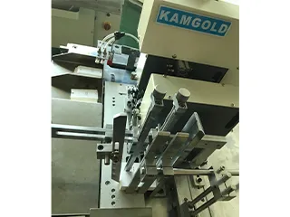 Card positioning and feeding section