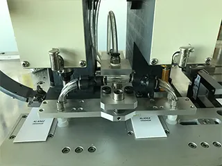 Hole punching section