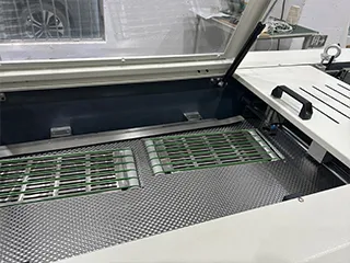 Paper guiding section